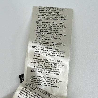 FENDI フェンディ ×フィラ 18年製 FZY688 ロゴ ニットセーター トップス