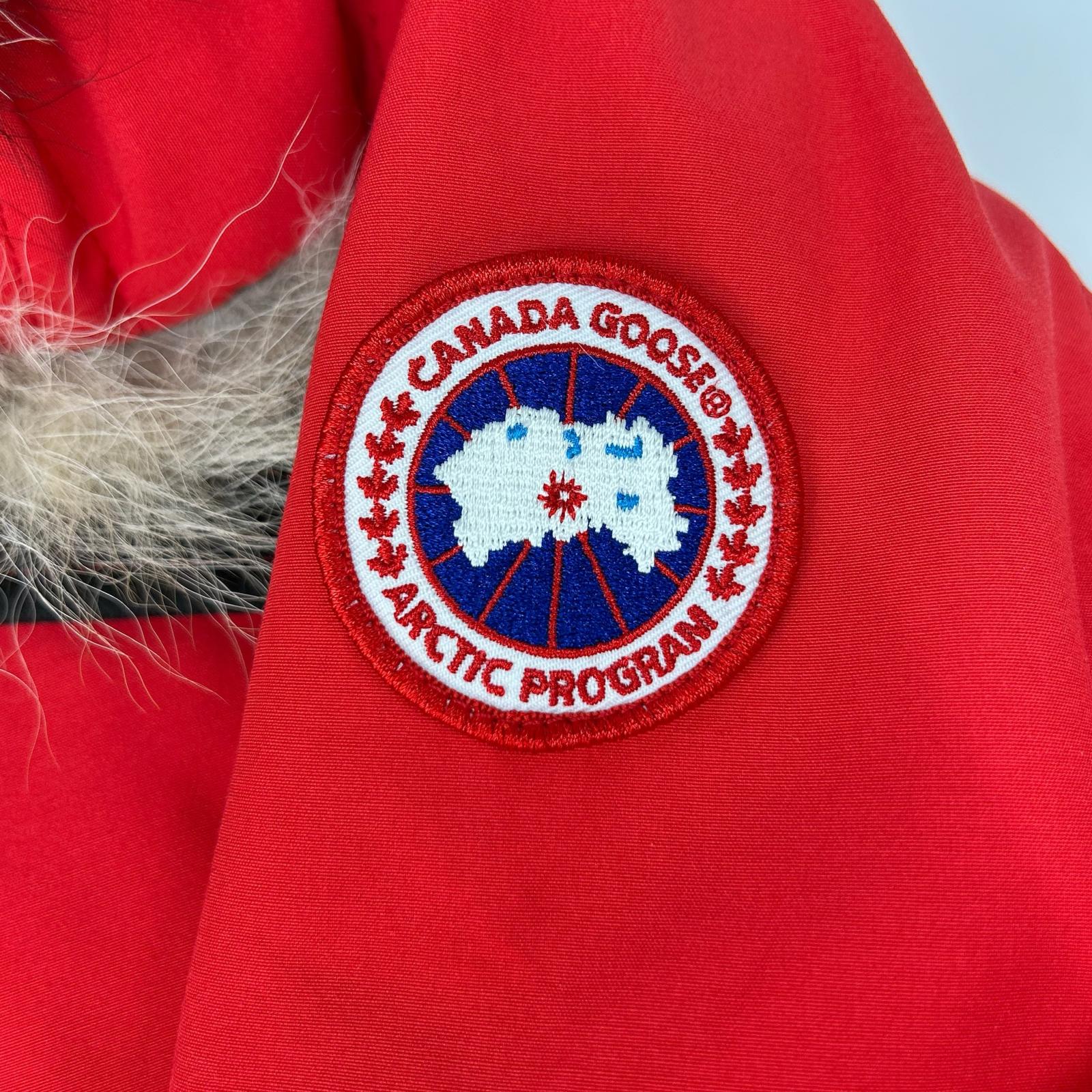 CANADA GOOSE カナダグース 2580L レッド ROSSCLAIR PARKA コート