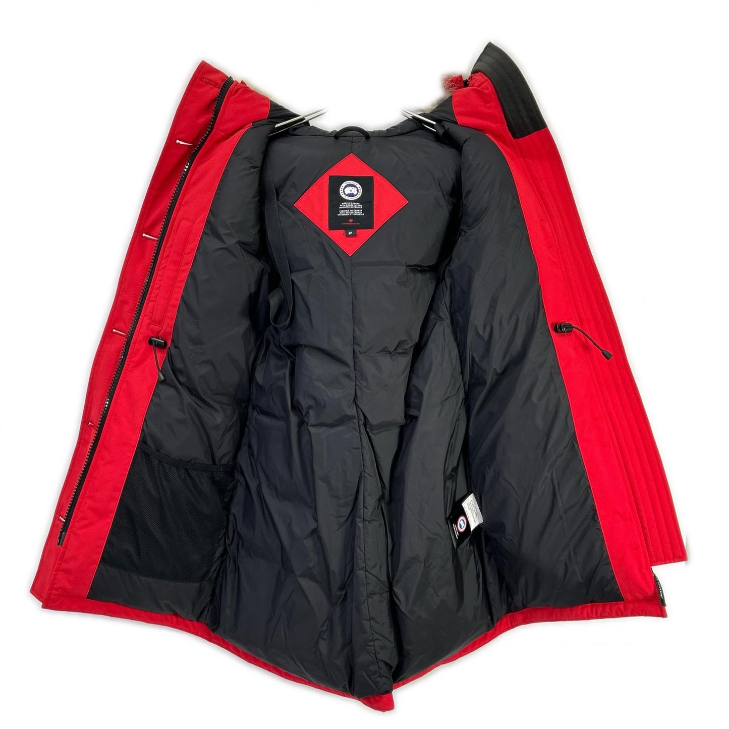 CANADA GOOSE カナダグース 2580L レッド ROSSCLAIR PARKA コート