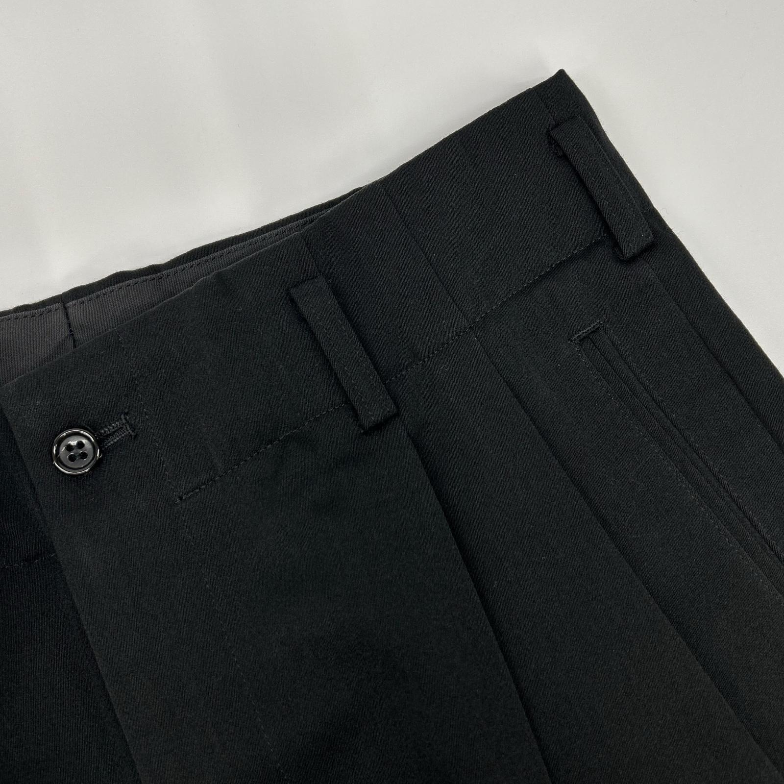 COMMEdesGARCONS HOMME コムデギャルソンオム AD1989 田中オム HJ-05017S ブラック ピークドラペル ダブルスーツ スーツ セットアップ