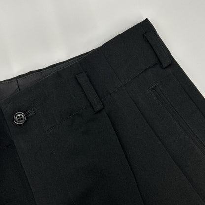 COMMEdesGARCONS HOMME コムデギャルソンオム AD1989 田中オム HJ-05017S ブラック ピークドラペル ダブルスーツ スーツ セットアップ