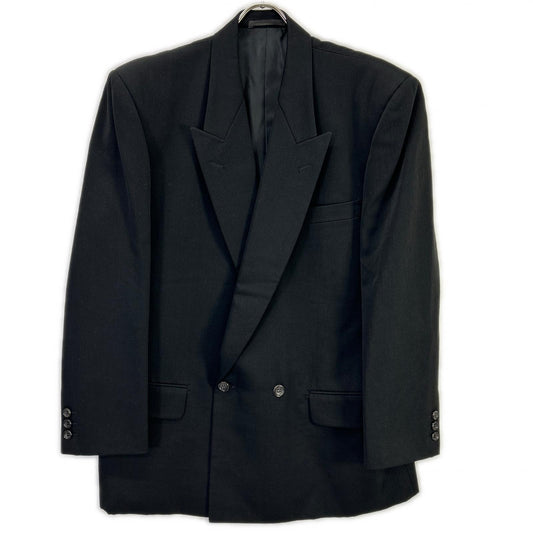COMMEdesGARCONS HOMME コムデギャルソンオム AD1989 田中オム HJ-05017S ブラック ピークドラペル ダブルスーツ スーツ セットアップ