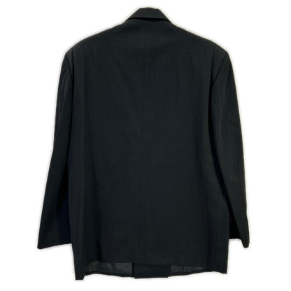 COMMEdesGARCONS HOMME コムデギャルソンオム AD1989 田中オム HJ-05017S ブラック ピークドラペル ダブルスーツ スーツ セットアップ