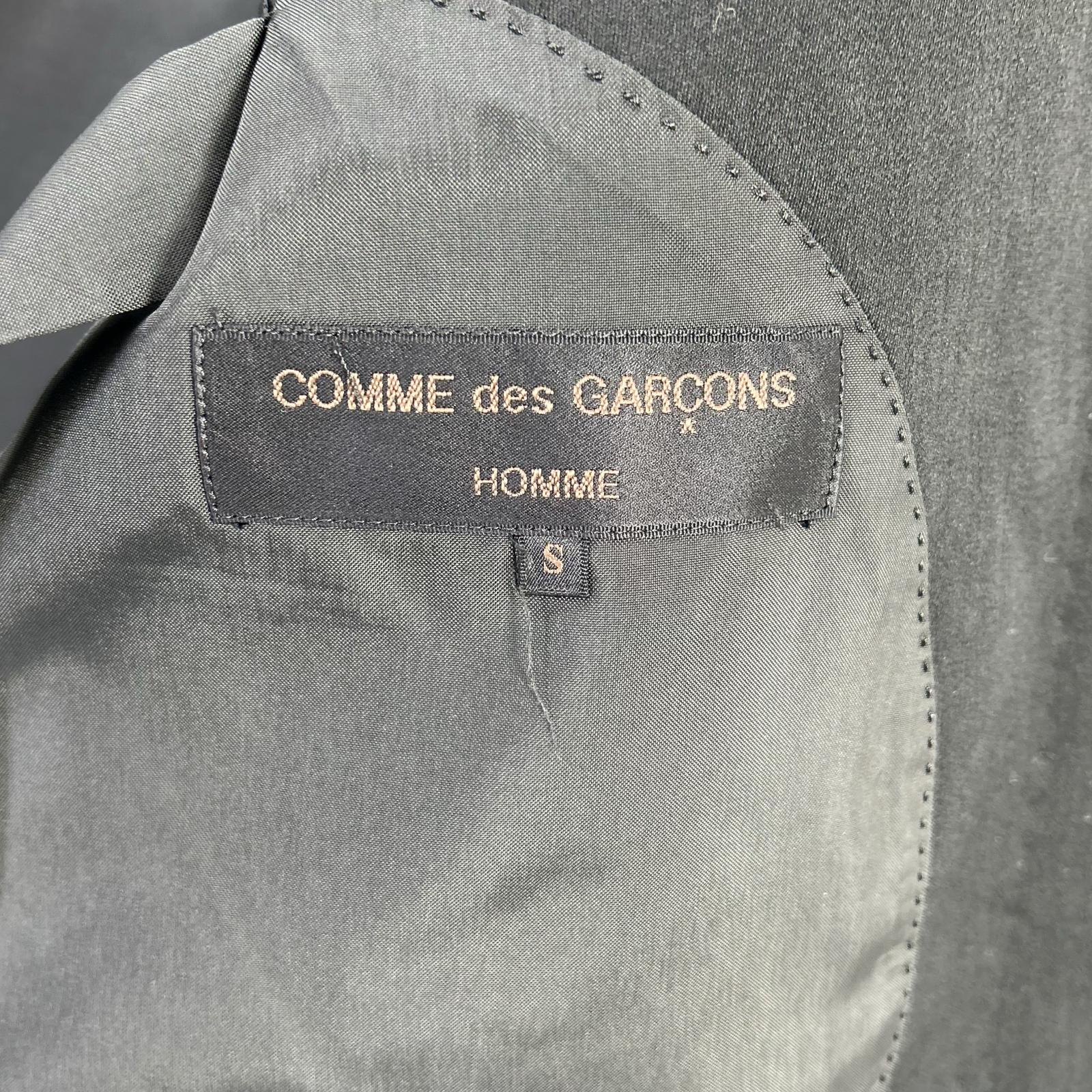 COMMEdesGARCONS HOMME コムデギャルソンオム AD1989 田中オム HJ-05017S ブラック ピークドラペル ダブルスーツ スーツ セットアップ