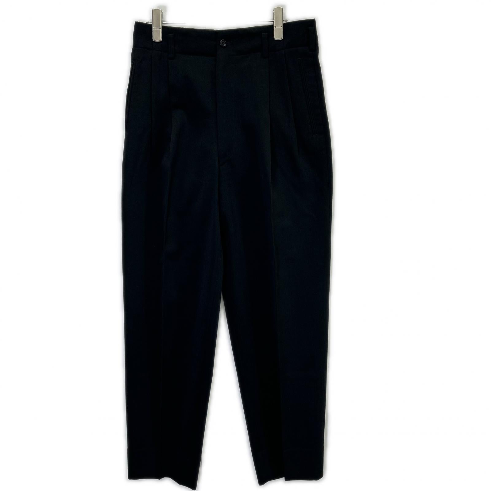 COMMEdesGARCONS HOMME コムデギャルソンオム AD1989 田中オム HJ-05017S ブラック ピークドラペル ダブルスーツ スーツ セットアップ