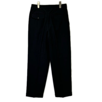 COMMEdesGARCONS HOMME コムデギャルソンオム 90s 田中オム HP-08042S ブラック 2タック ワイドトラウザー ボトムス