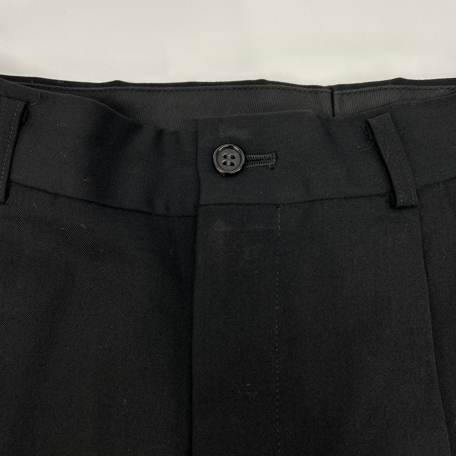 COMMEdesGARCONS HOMME コムデギャルソンオム 90s 田中オム HP-08042S ブラック 2タック ワイドトラウザー ボトムス