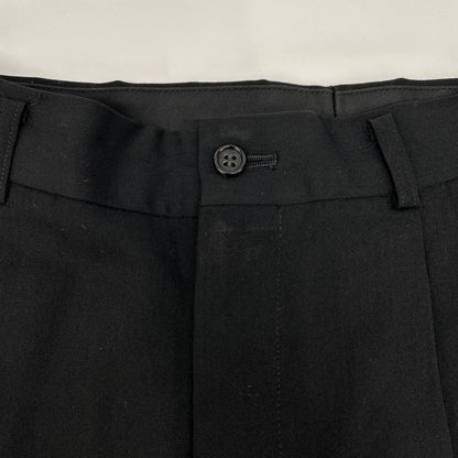 COMMEdesGARCONS HOMME コムデギャルソンオム 90s 田中オム HP-08042S ブラック 2タック ワイドトラウザー ボトムス