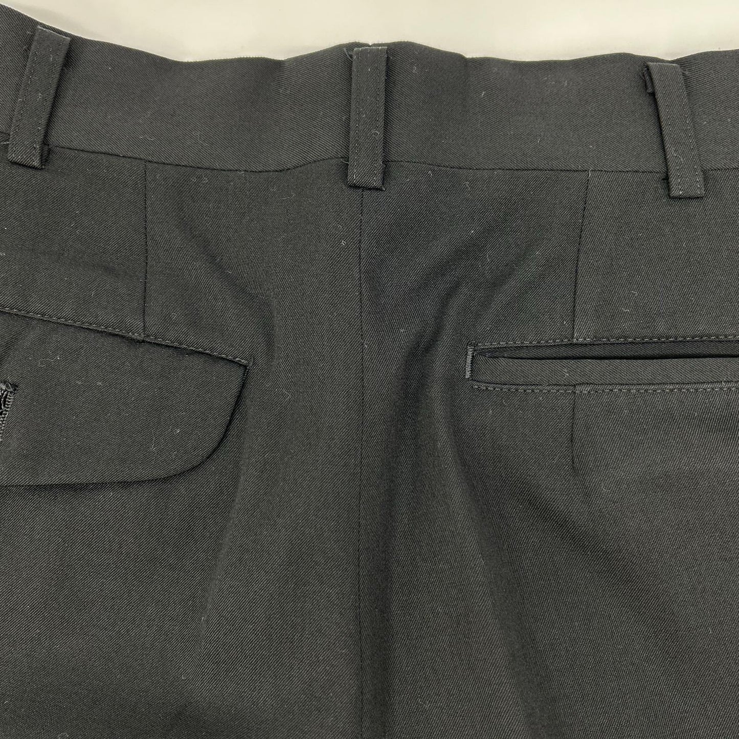 COMMEdesGARCONS HOMME コムデギャルソンオム 90s 田中オム HP-08042S ブラック 2タック ワイドトラウザー ボトムス