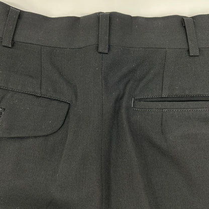 COMMEdesGARCONS HOMME コムデギャルソンオム 90s 田中オム HP-08042S ブラック 2タック ワイドトラウザー ボトムス