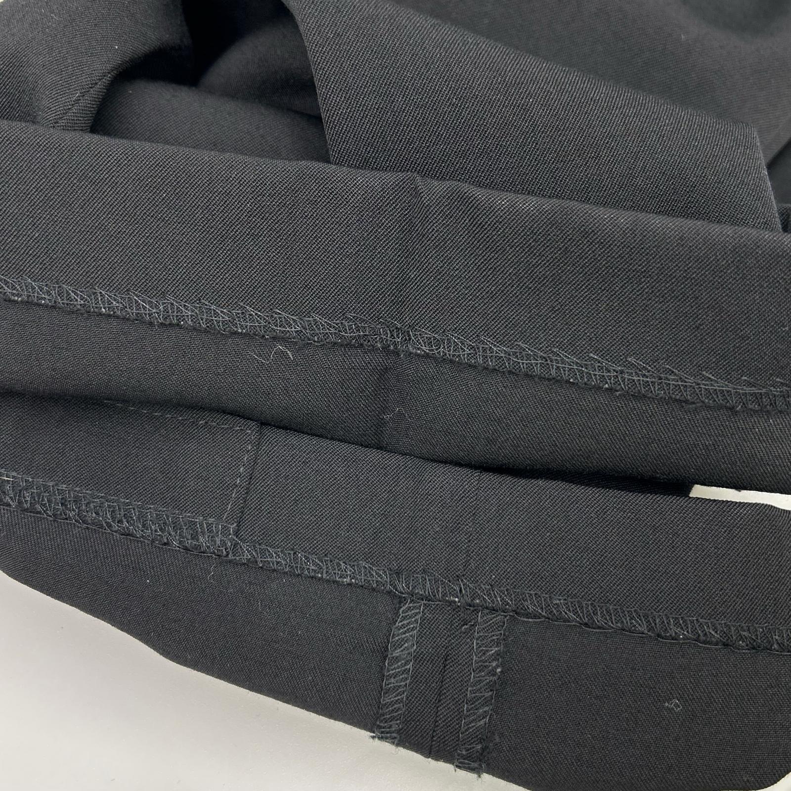 COMMEdesGARCONS HOMME コムデギャルソンオム 90s 田中オム HP-08042S ブラック 2タック ワイドトラウザー ボトムス