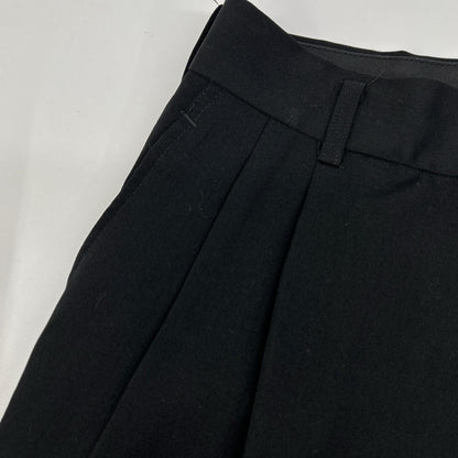 COMMEdesGARCONS HOMME コムデギャルソンオム 90s 田中オム HP-08042S ブラック 2タック ワイドトラウザー ボトムス
