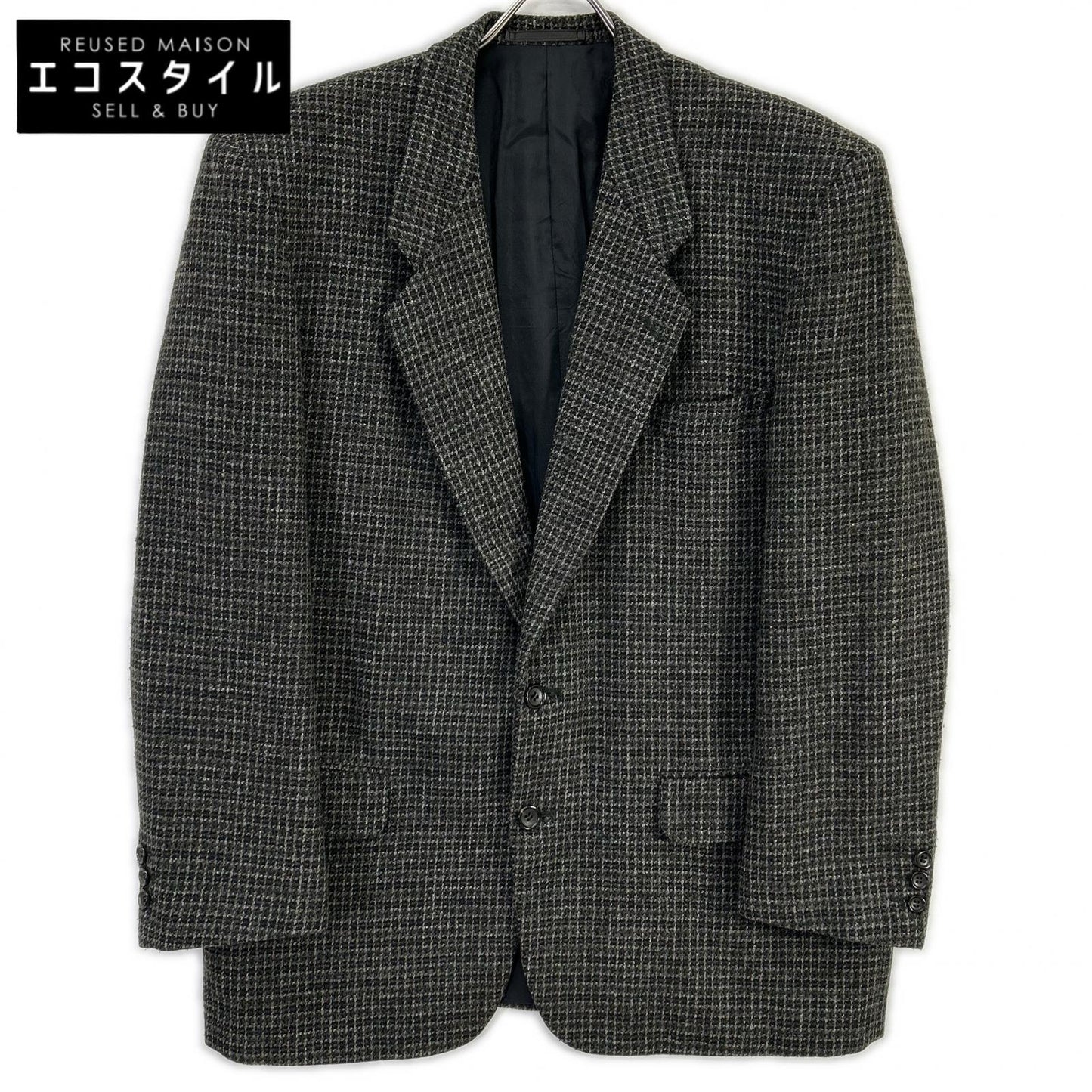 COMMEdesGARCONS HOMME コムデギャルソンオム 89-90s 田中オム HJ-08027M チェック ツイードジャケット ジャケット