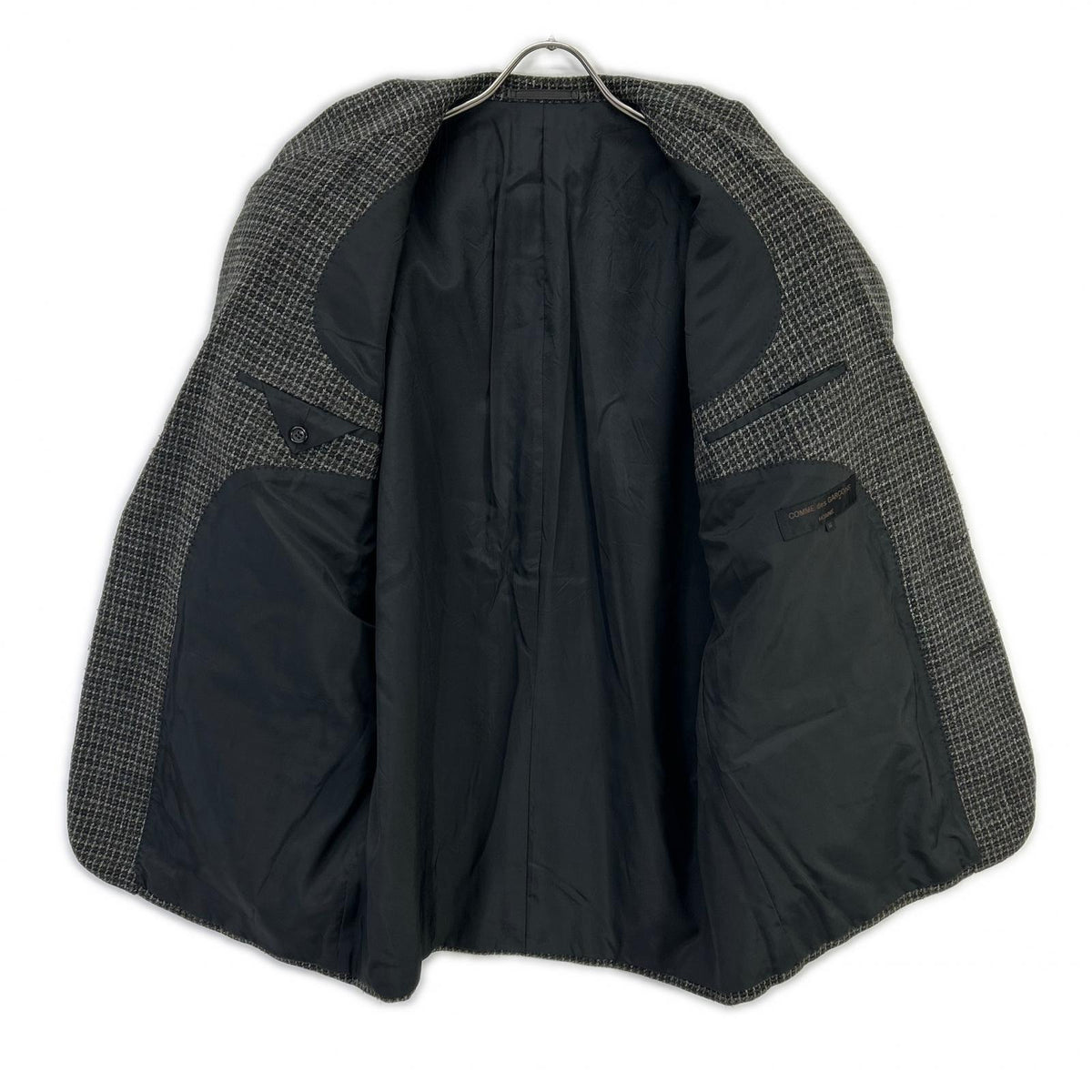COMMEdesGARCONS HOMME コムデギャルソンオム 89-90s 田中オム HJ-08027M チェック ツイードジャケット ジャケット
