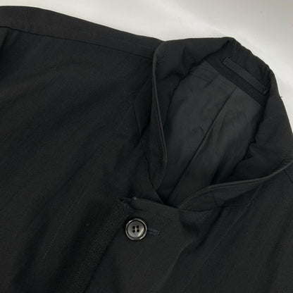COMMEdesGARCONS HOMME コムデギャルソンオム 90s 田中オム AD1996　HC-040010 ブラック シングルオーバーコート コート