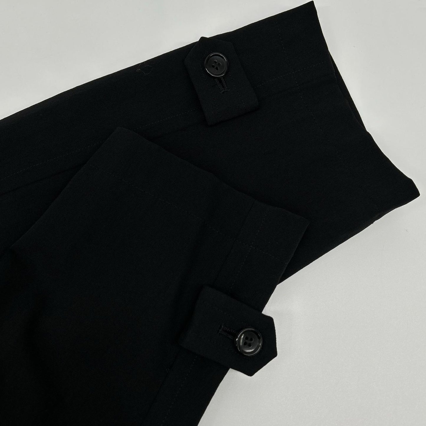 COMMEdesGARCONS HOMME コムデギャルソンオム 90s 田中オム AD1996　HC-040010 ブラック シングルオーバーコート コート