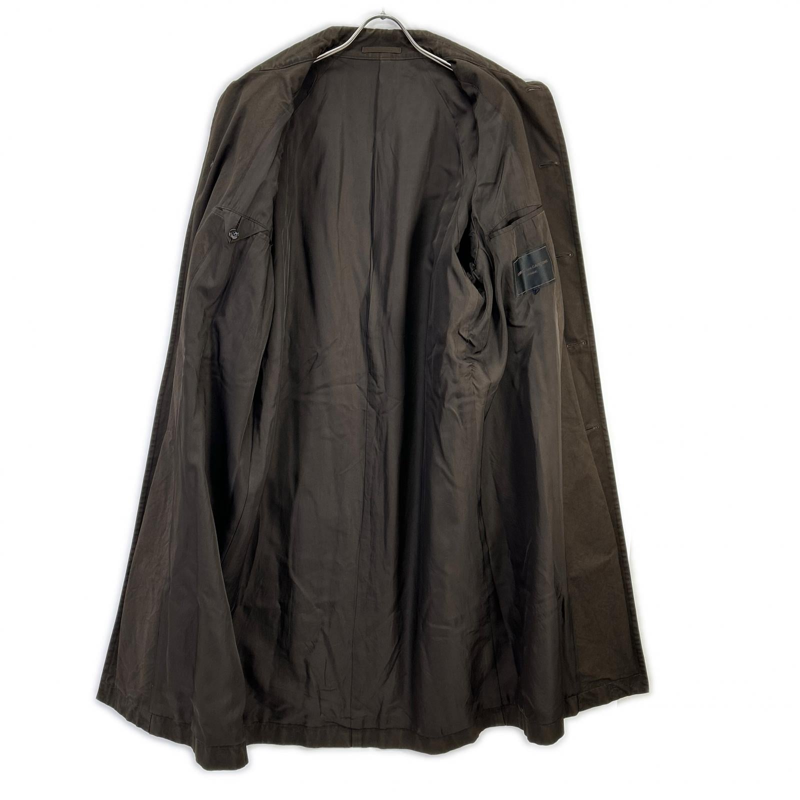 COMMEdesGARCONS HOMME コムデギャルソンオム AD1999 田中オム HC-070025 ブラウン オーバーコート コート