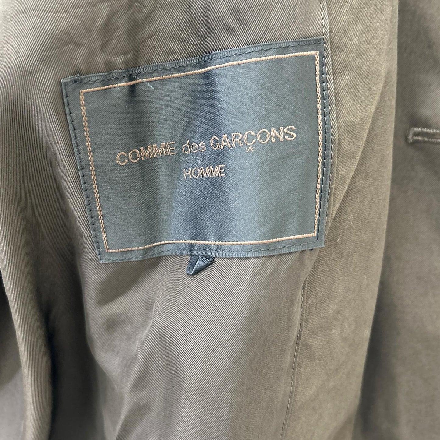 COMMEdesGARCONS HOMME コムデギャルソンオム AD1999 田中オム HC-070025 ブラウン オーバーコート コート