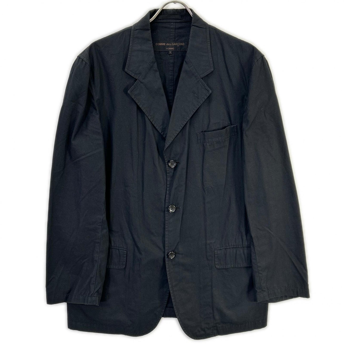COMMEdesGARCONS HOMME コムデギャルソンオム 00s 田中オム HF-J041 ネイビー コットン セットアップ スーツ セットアップ