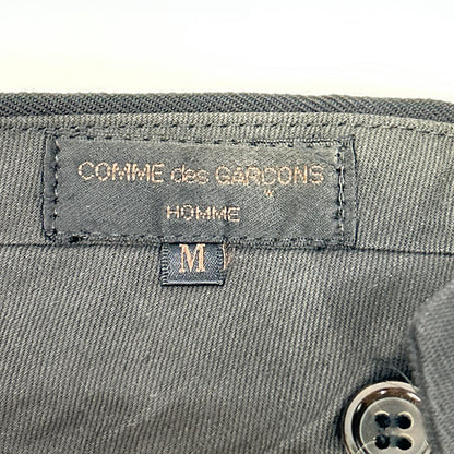 COMMEdesGARCONS HOMME コムデギャルソンオム 80s ブラック 2タックワイドトラウザー ボトムス