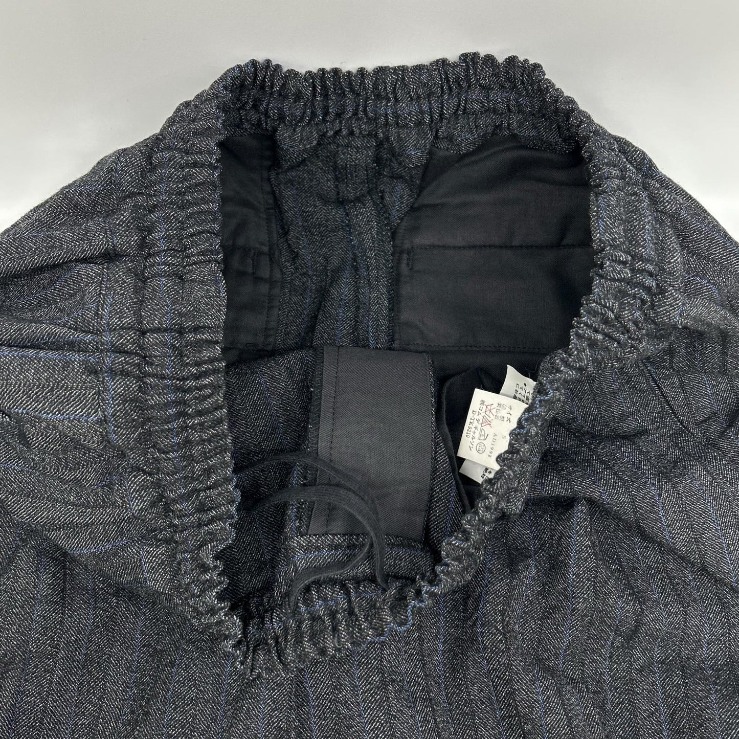 COMMEdesGARCONS HOMME PLUS コムデギャルソンオムプリュス AD1992 エスニック期　90s　PP-05041S グレー イージーワイドトラウザー ボトムス