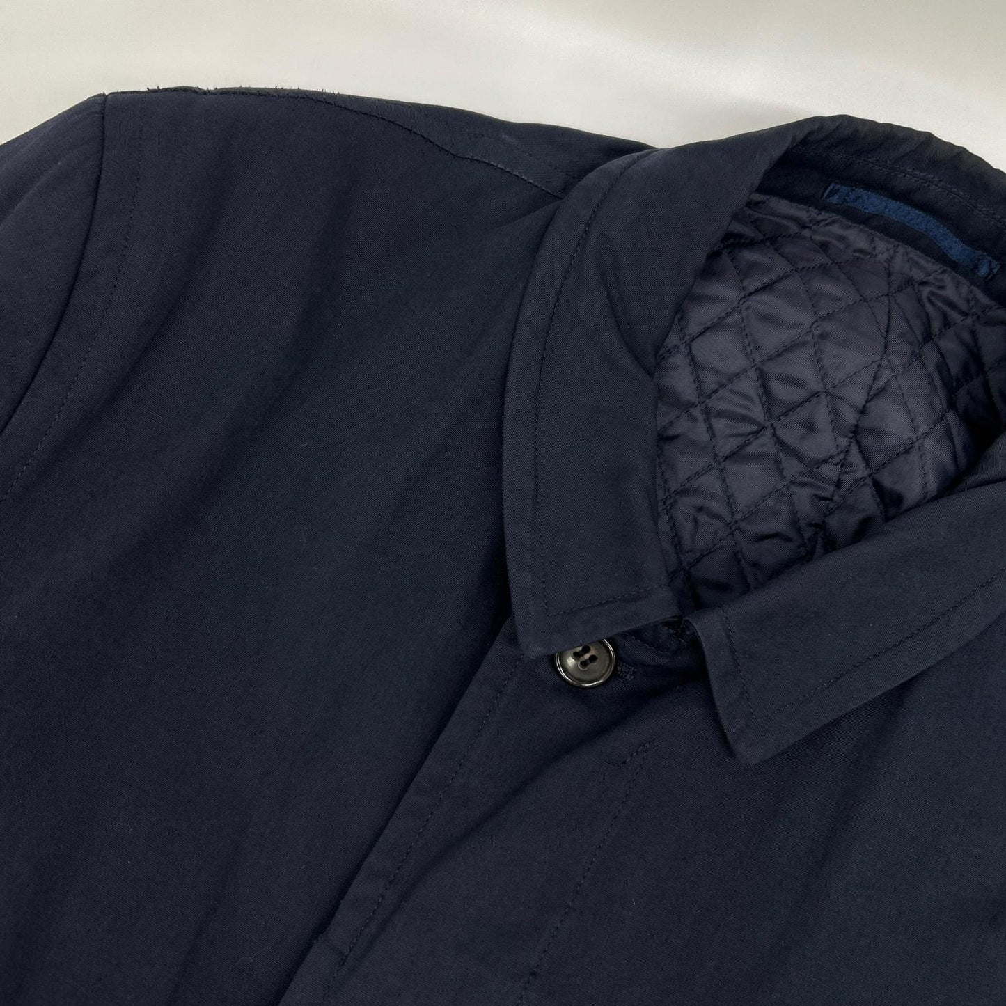 COMMEdesGARCONS HOMME PLUS コムデギャルソンオムプリュス 1991AW インナーキルティング ステンカラーコート コート