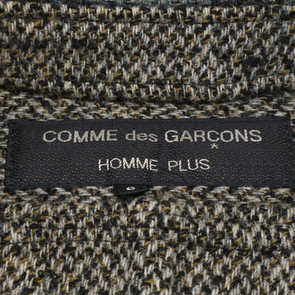 COMMEdesGARCONS HOMME PLUS コムデギャルソンオムプリュス 90s PJ-04037S カラーブロック ツイード ノーカラージャケット ジャケット