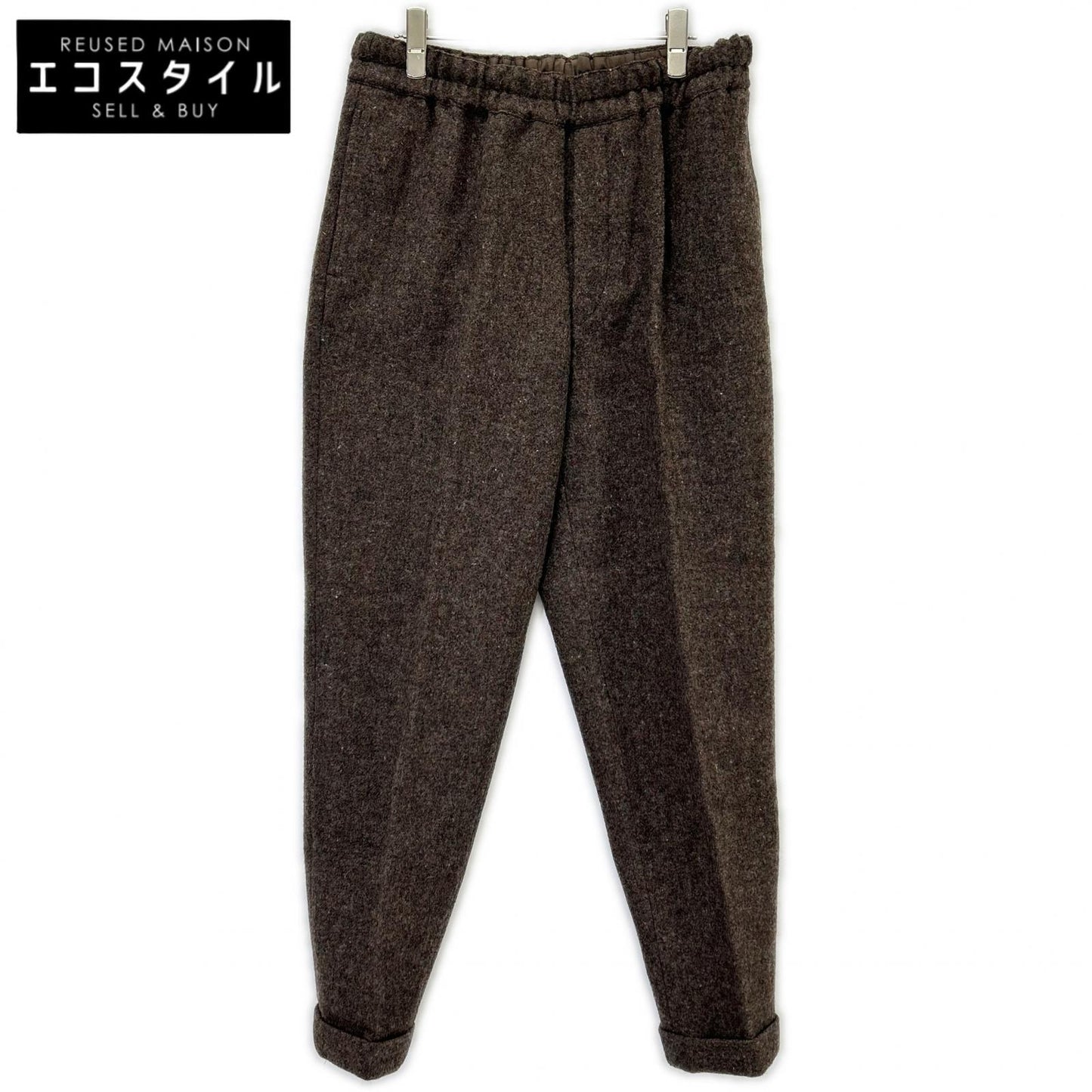 COMMEdesGARCONS HOMME PLUS コムデギャルソンオムプリュス AD1995 スリープ期　PP-04041M ウール ミックスカラー イージートラウザー ボトムス