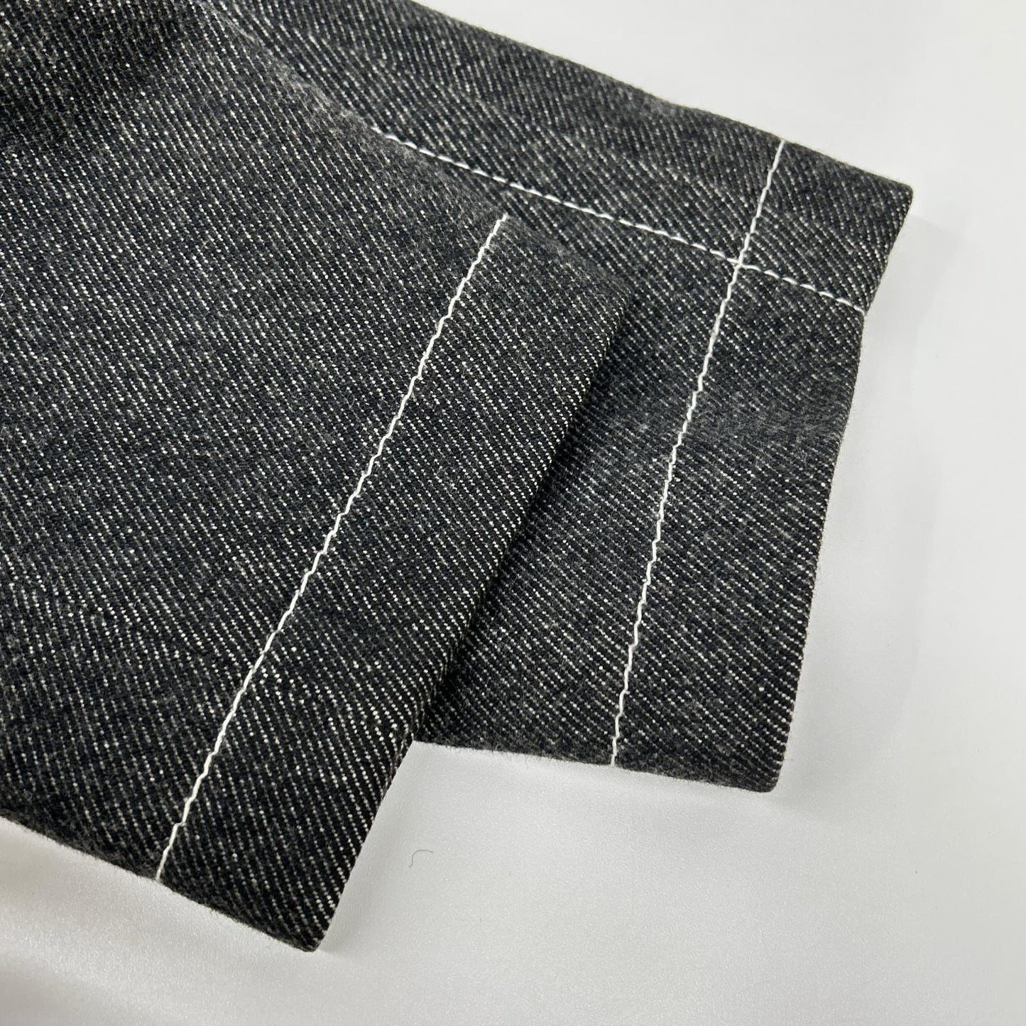 tricotCOMMEdesGARCONS トリココムデギャルソン 00s TL-C013 インナーブロックパターン ラウンドカラー コート コート