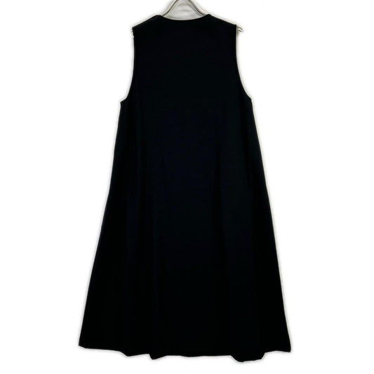 tricotCOMMEdesGARCONS トリココムデギャルソン 90s TA-08019M ブラック ノースリーブ フレアワンピース ワンピース