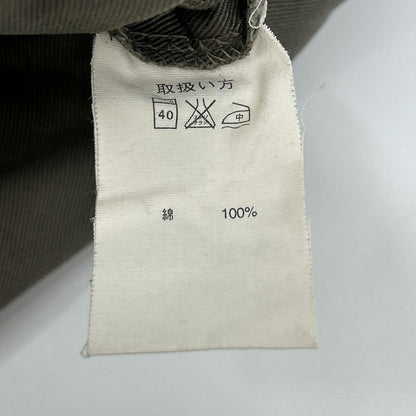 BrooksBrothers ブルックスブラザーズ ELLIOT グレー 2タック ワイドコットントラウザー ボトムス