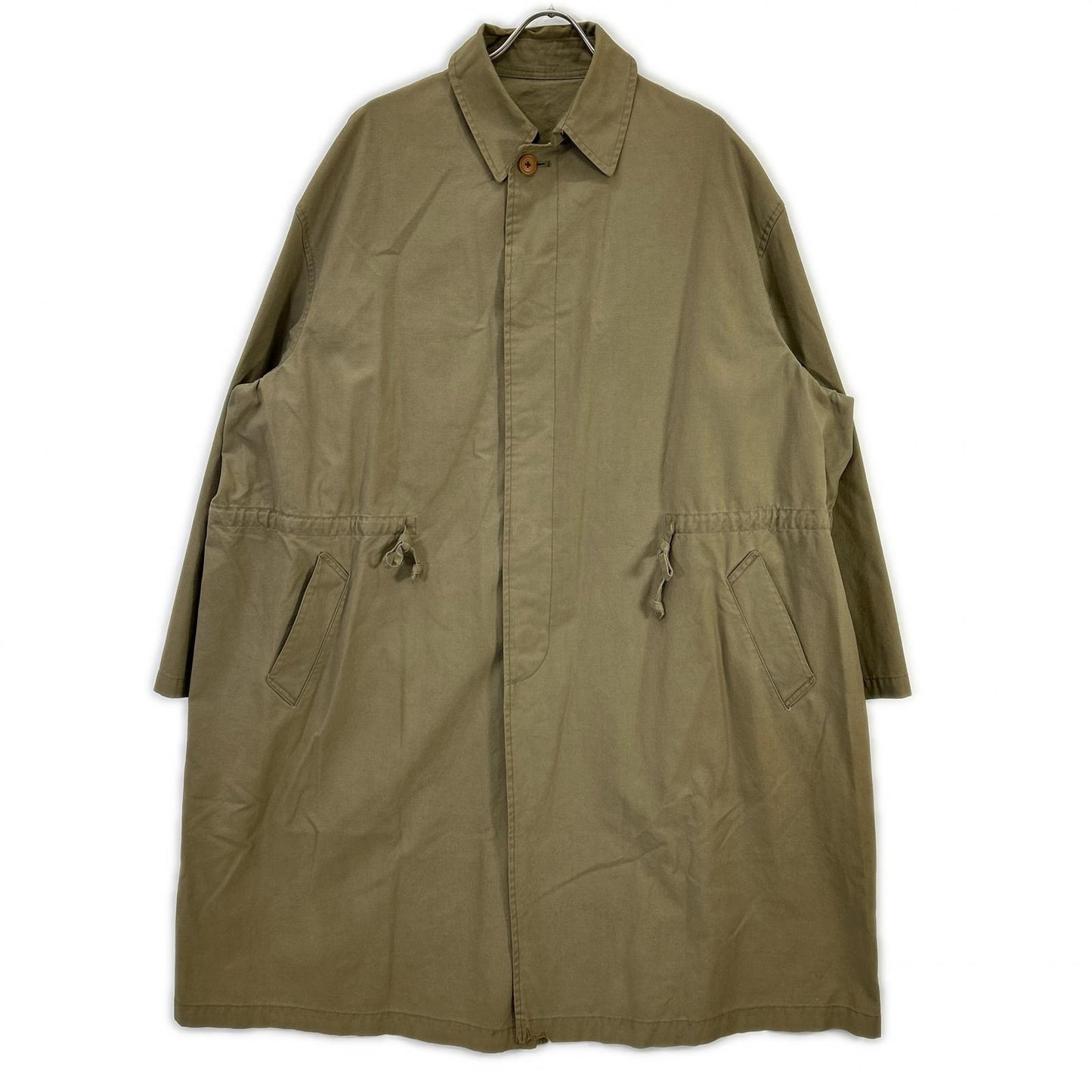 Y's for men ワイズフォーメン MB-C03-011 ベージュ コットン シングルオーバーコート コート
