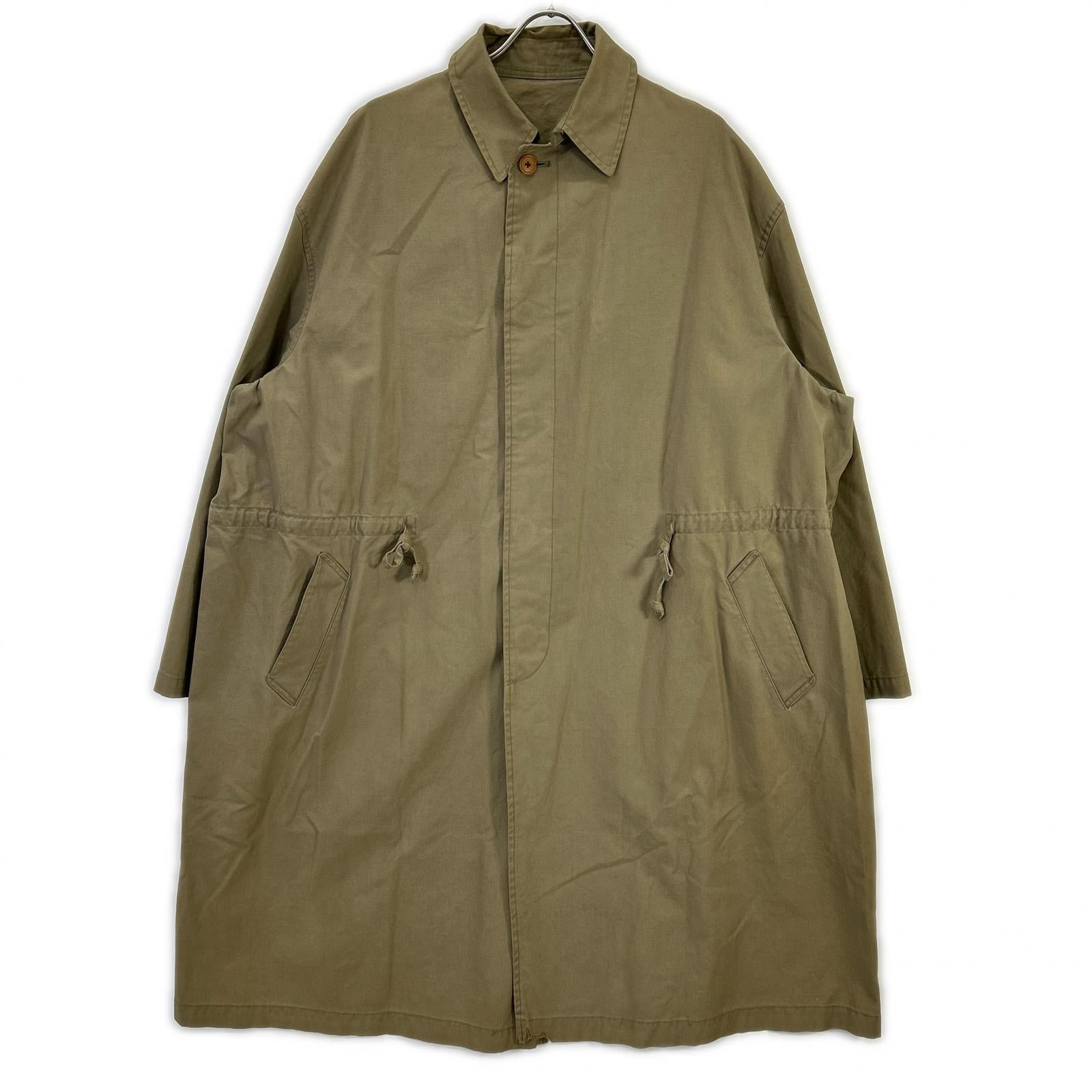 Y's for men ワイズフォーメン MB-C03-011 ベージュ コットン シングルオーバーコート コート