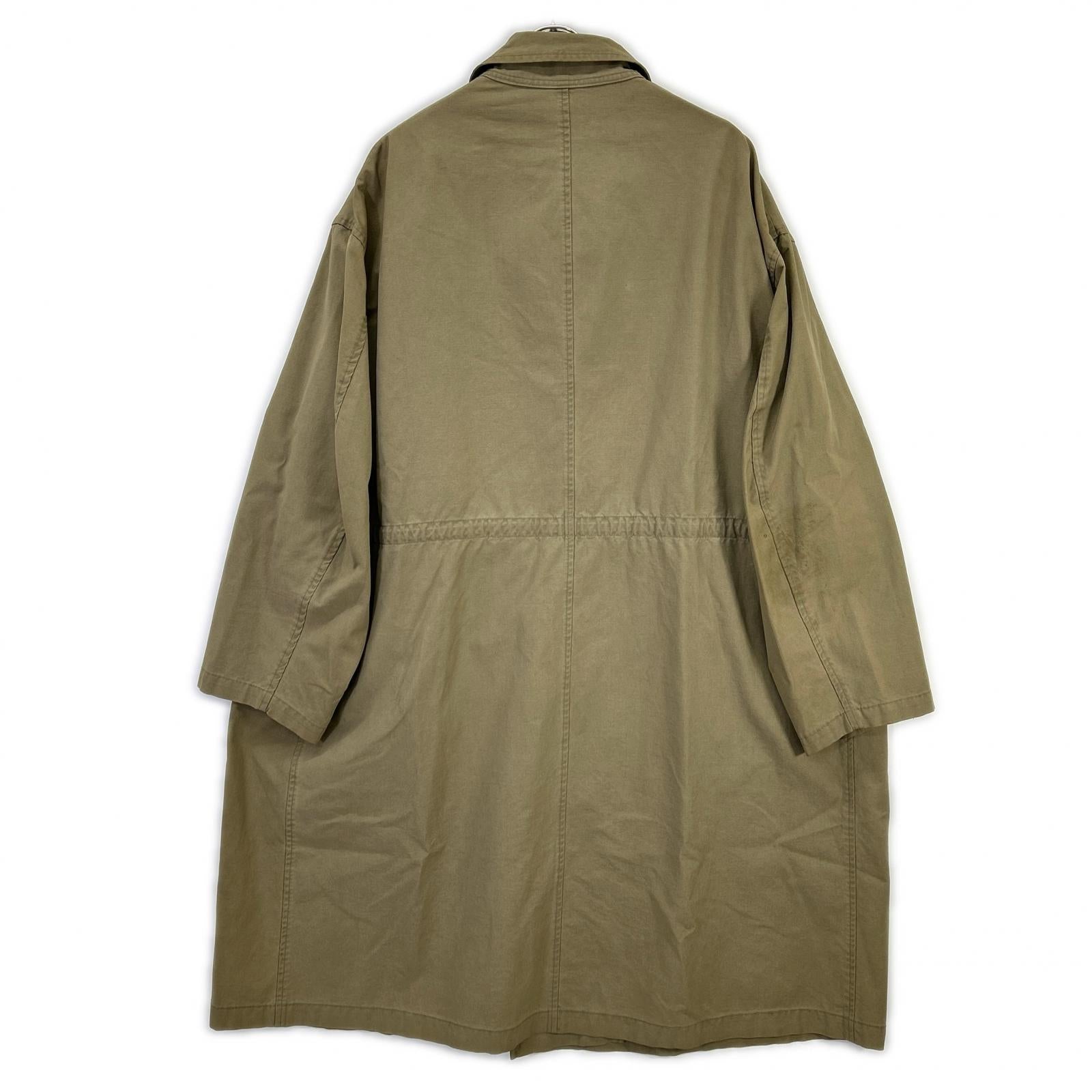 Y's for men ワイズフォーメン MB-C03-011 ベージュ コットン シングルオーバーコート コート
