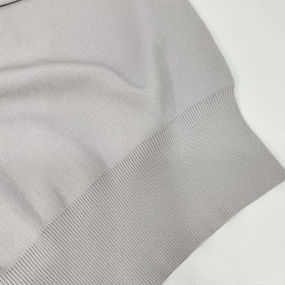 M-PREMIER エムプルミエ 25AW A736-008 ドロップショルダーボトルネックニットプルオーバー トップス