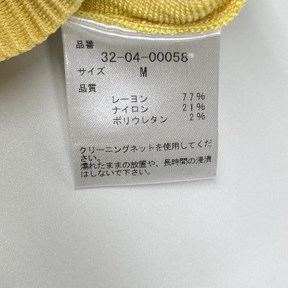 CORCOVADO コルコバード 32-04-00058 イエロー レーヨン リブニット ノースリーブワンピース ワンピース