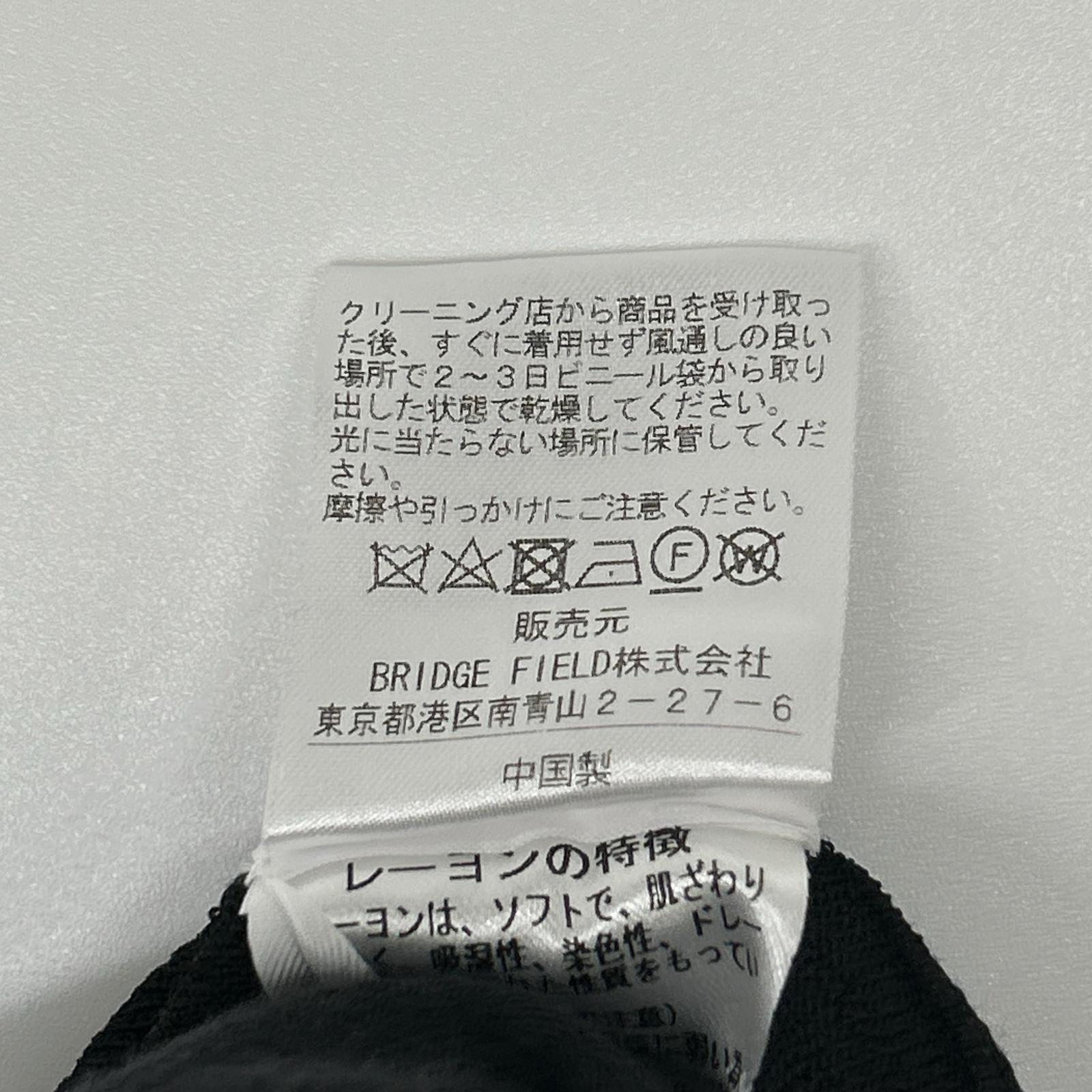 CORCOVADO コルコバード 32-04-00057 ブラック レーヨン リブニット キャミワンピース ワンピース