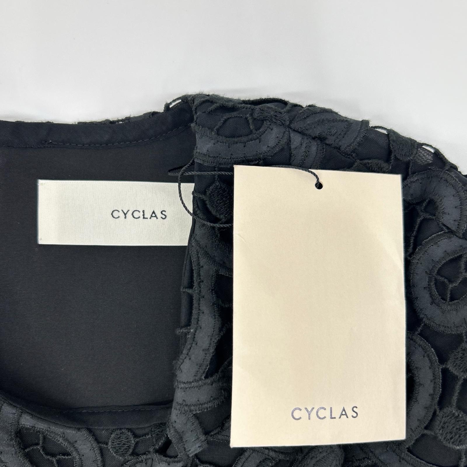 CYCLAS シクラス 1-07-02-0040 ブラック 総レース ワンピース ワンピース