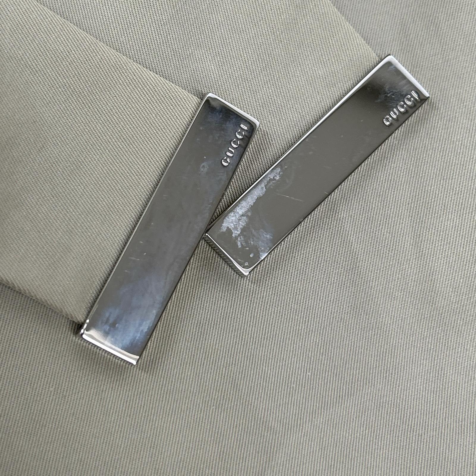 GUCCI グッチ 2010年製 257410 ベージュ ベルト付き ジップコート コート