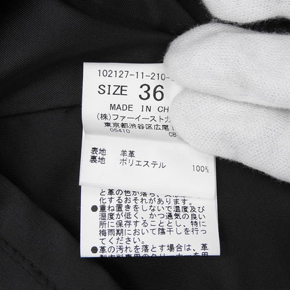 ANAYI アナイ ラムレザー スカート レディース ブラック 36 102127-11 スカート