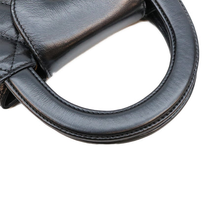 CHANEL シャネル AS4416 黒 カーフ マトラッセ ミニショッピングバッグ ショルダーバッグ ショルダーバッグ