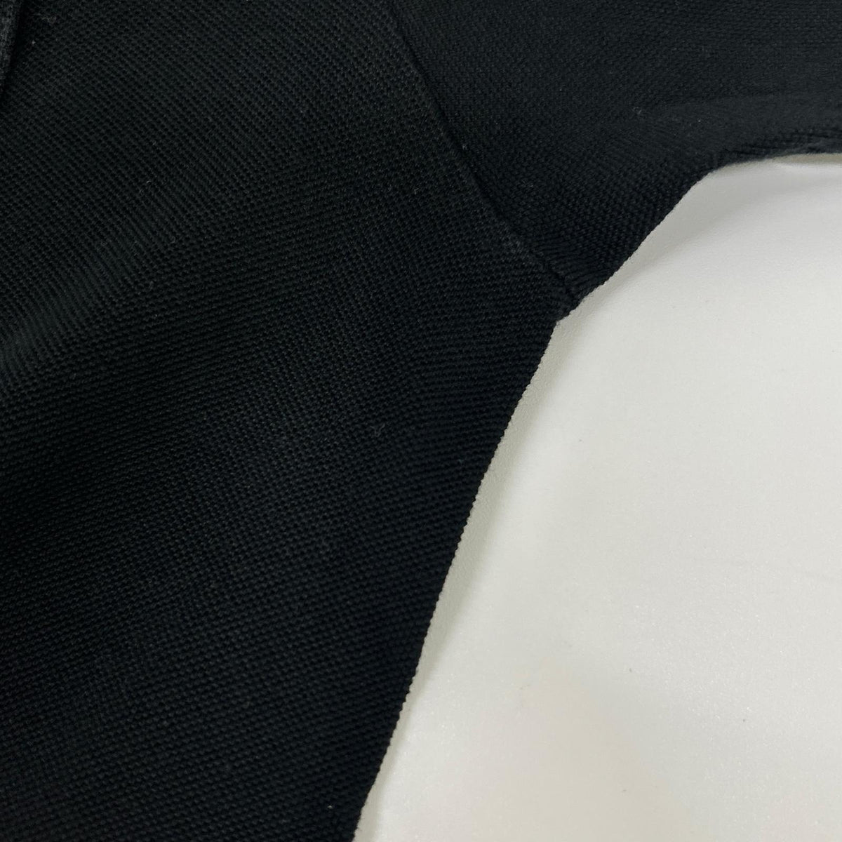 HERMES エルメス ブラック Hロゴ刺繍 ポケット Tシャツ トップス