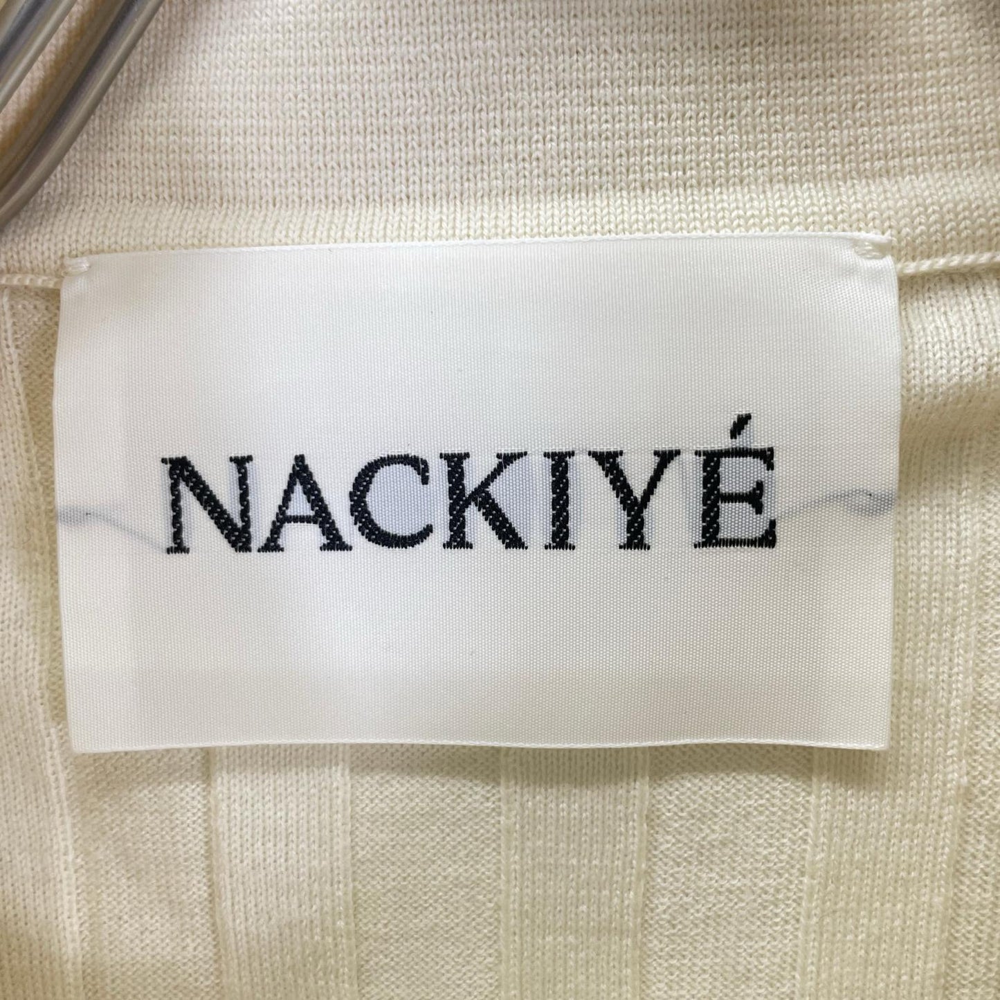 Nackiyé ナキエ シュガーマン ニット ポロシャツ トップス