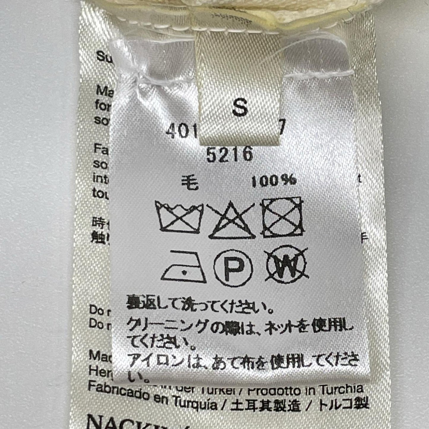 Nackiyé ナキエ シュガーマン ニット ポロシャツ トップス
