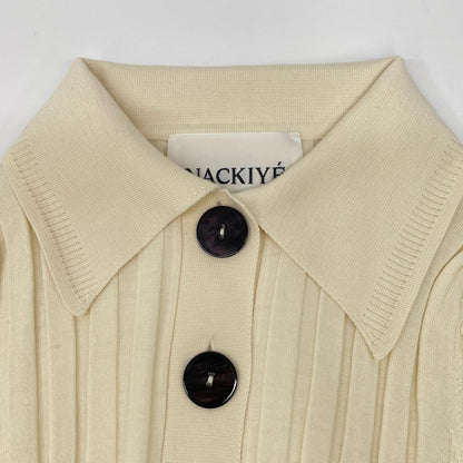 Nackiyé ナキエ シュガーマン ニット ポロシャツ トップス