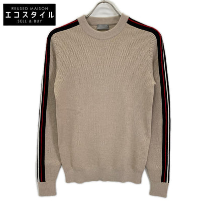 Dior HOMME ディオールオム クリスヴァンアッシュ期 763M651KT639 ベージュ トリミングニット トップス