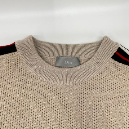 Dior HOMME ディオールオム クリスヴァンアッシュ期 763M651KT639 ベージュ トリミングニット トップス