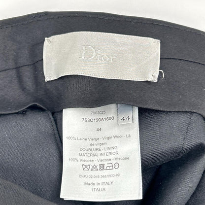 Dior HOMME ディオールオム クリスヴァンアッシュ期 763C190A1800 ブラック トラウザーパンツ ボトムス