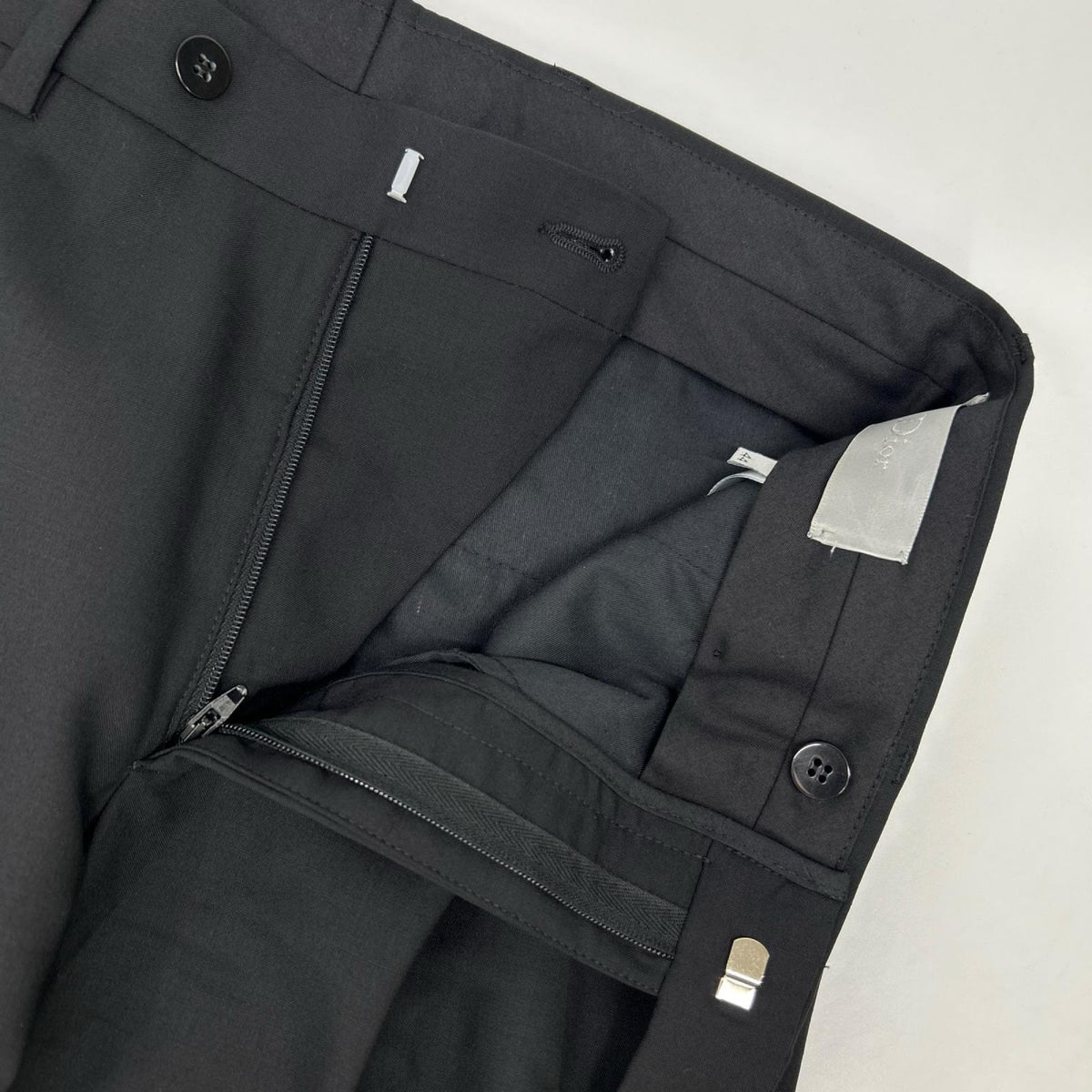 Dior HOMME ディオールオム クリスヴァンアッシュ期 763C190A1800 ブラック トラウザーパンツ ボトムス