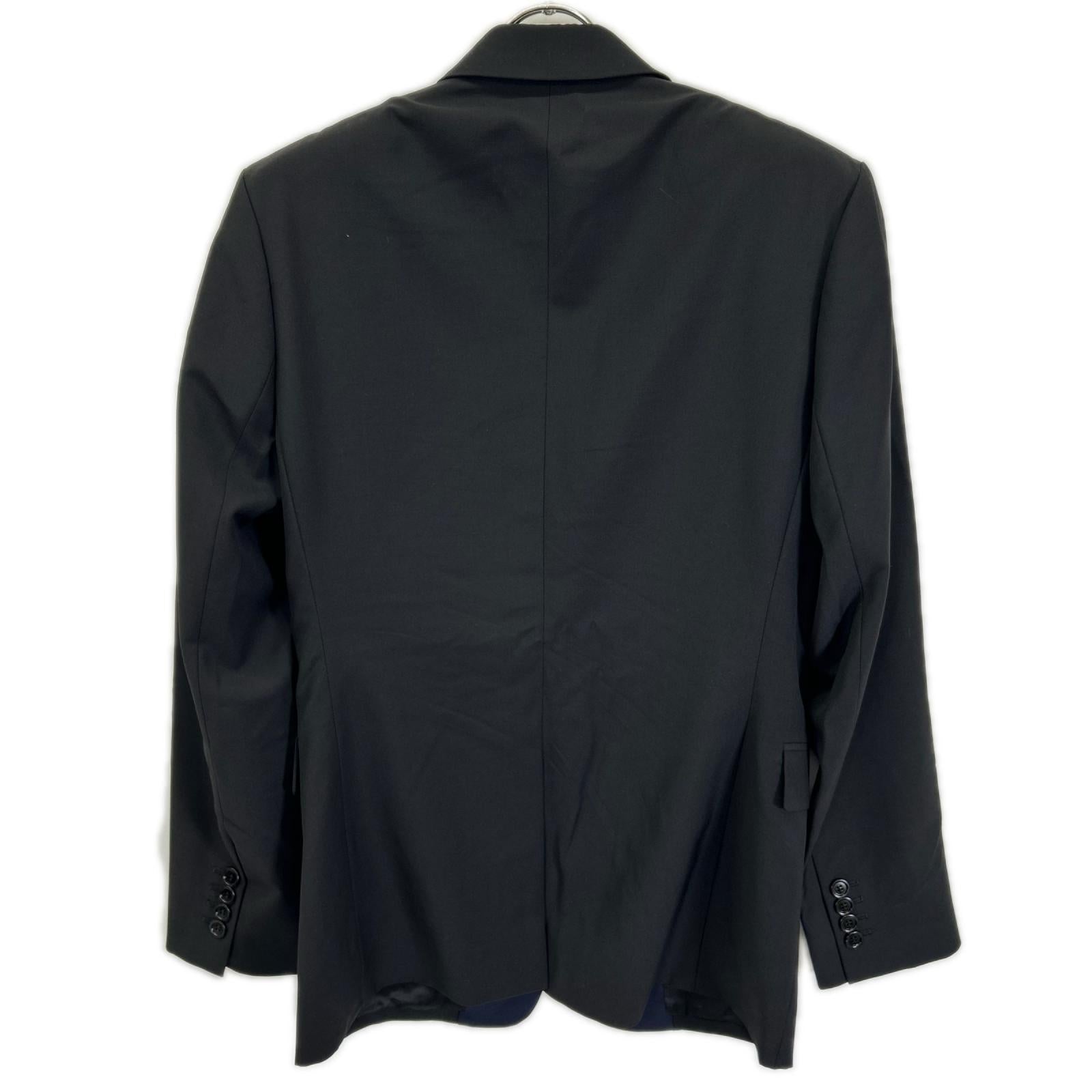 Dior HOMME ディオールオム クリスヴァンアッシュ期 833C241Y3500 ブラック×ネイビー ナローラペル シングルジャケット ジャケット